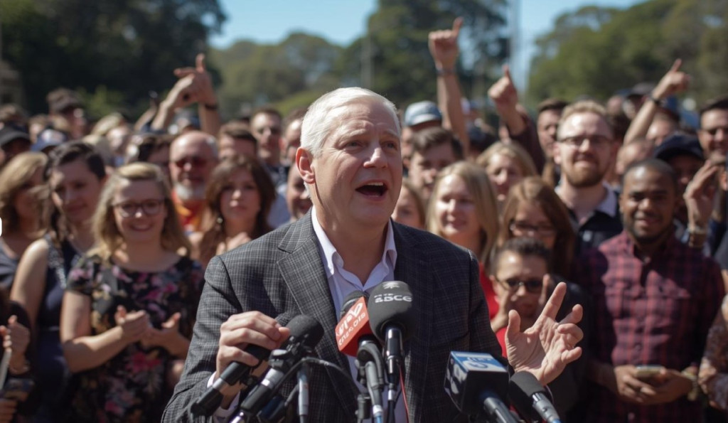 media training presentation to audience